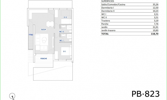 Nieuw onroerend goed te koop - Bungalow te koop - San Miguel de Salinas - San Miguel De Salinas