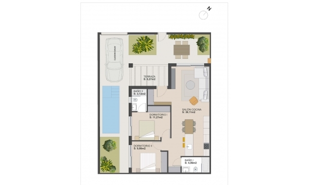Nueva propiedad en venta - Casa adosada en venta - Torre Pacheco - El Alba