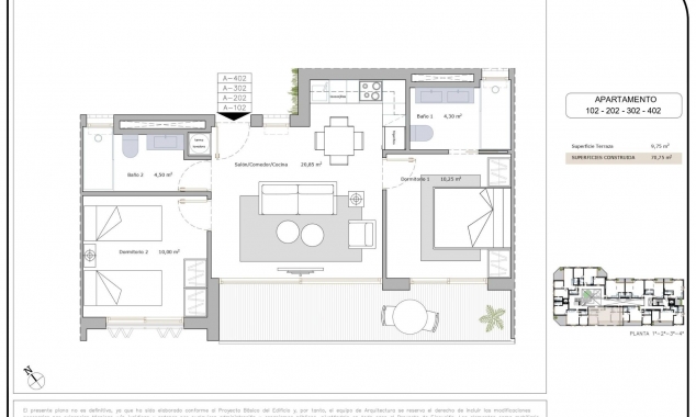 New Property for sale - Apartment for sale - San Pedro del Pinatar - Lo Pagan
