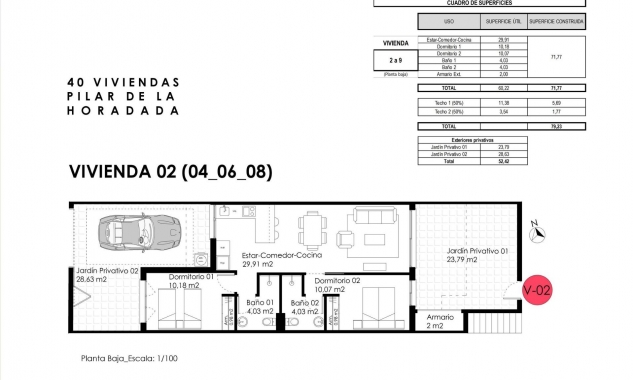 New Property for sale - Bungalow for sale - Pilar de la Horadada - pueblo