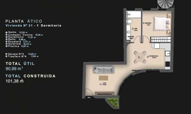 New Property for sale - Penthouse - Torrevieja - Torrevieja Town Centre