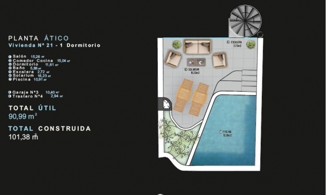 New Property for sale - Penthouse - Torrevieja - Torrevieja Town Centre