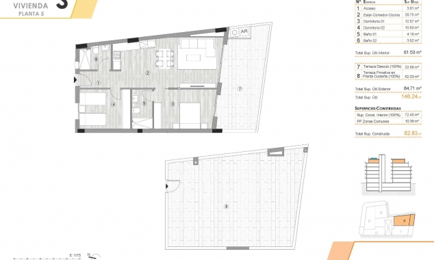 Nueva propiedad en venta - Penthouse - Torrevieja - Torrevieja Town Centre