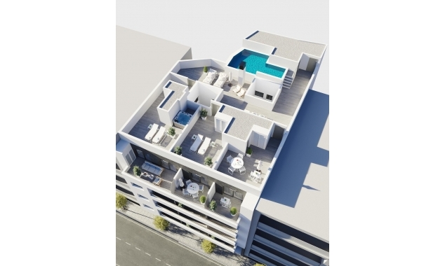 New Property for sale - Penthouse - Torrevieja - Torrevieja Town Centre