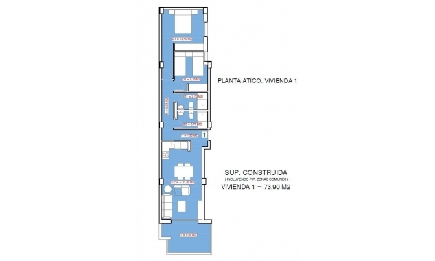 Nueva propiedad en venta - Penthouse - Torrevieja - Playa El Acequión
