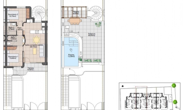 New Property for sale - Bungalow for sale - Pilar de la Horadada - Zona Pueblo