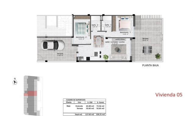 New Property for sale - Bungalow for sale - Pilar de la Horadada - pueblo
