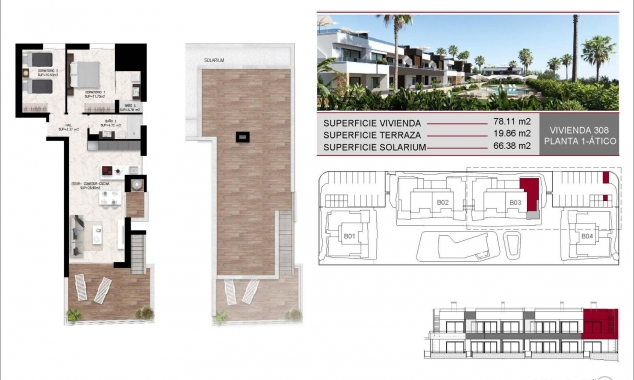 New Property for sale - Bungalow for sale - Ciudad Quesada - Lo Marabu
