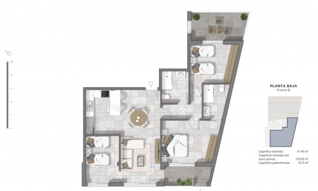 Nieuw onroerend goed te koop - Appartement te koop - Guardamar del Segura - Guardamar del Segura - Town Centre