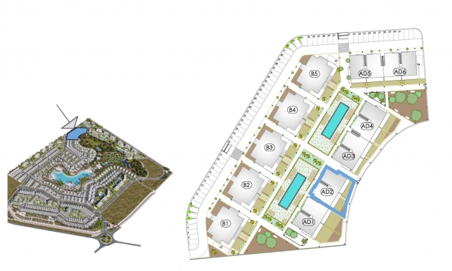 Nieuw onroerend goed te koop - Penthouse - Torre Pacheco - Santa Rosalia Lake and Life Resort