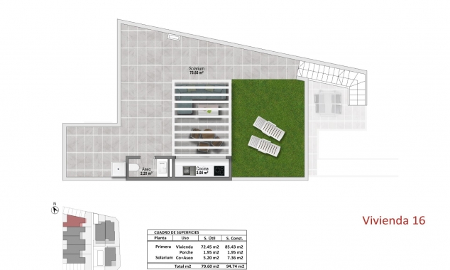 New Property for sale - Bungalow for sale - Pilar de la Horadada - pueblo