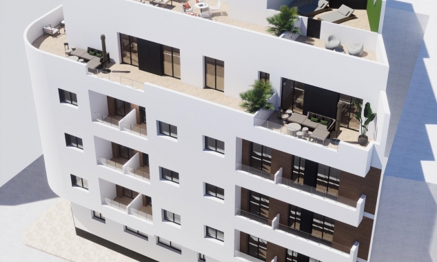 New Property for sale - Penthouse - Torrevieja - pueblo