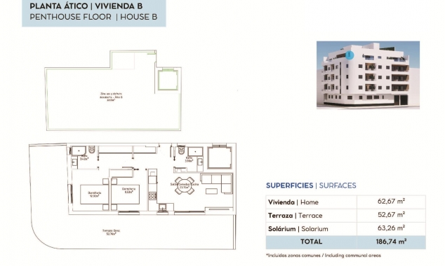 New Property for sale - Penthouse - Torrevieja - pueblo