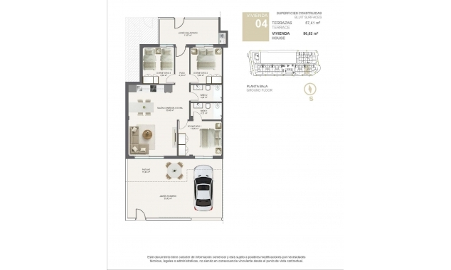 New Property for sale - Bungalow for sale - Pilar de la Horadada - Torre de la Horadada