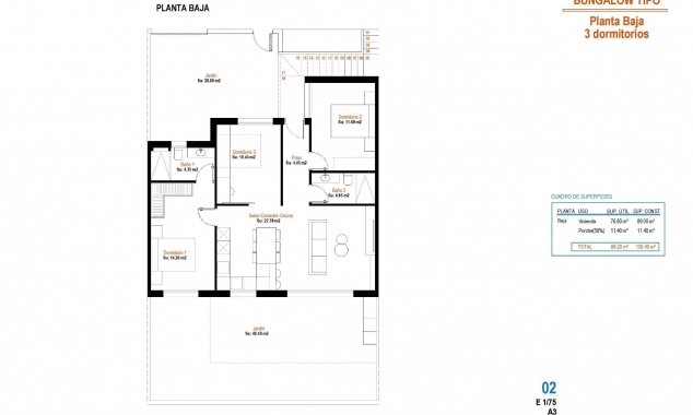 New Property for sale - Bungalow for sale - Alhama de Murcia - Condado De Alhama