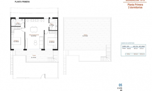 New Property for sale - Bungalow for sale - Alhama de Murcia - Condado De Alhama