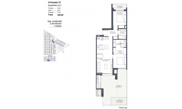 New Property for sale - Apartment for sale - Los Alcazares - Serena Golf and Beach Resort