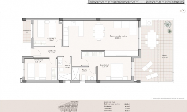 New Property for sale - Apartment for sale - Pulpi - Aguilón Golf