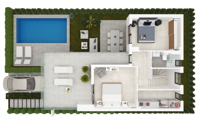Property Sold - Villa for sale - Los Alcazares - Roda Golf