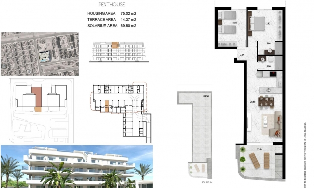 Propriété neuve à vendre - Penthouse - Orihuela Costa - Cabo Roig