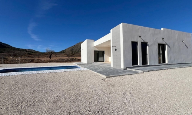 Propriété neuve à vendre - Villa for sale - Hondon de las Nieves - La Canalosa