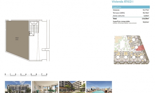 Nueva propiedad en venta - Penthouse - Alicante City - La Florida