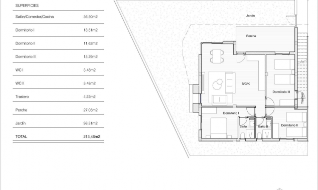 Propriété neuve à vendre - Bungalow for sale - San Miguel de Salinas - San Miguel de Salinas Town