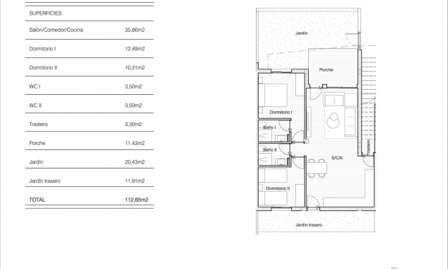 New Property for sale - Bungalow for sale - San Miguel de Salinas - San Miguel de Salinas Town