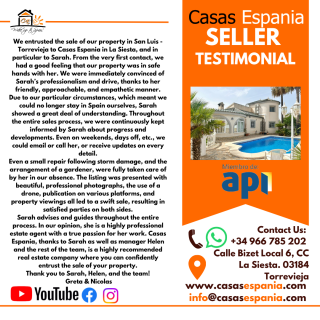 Greta & Nicolas (sellers)- another 5 star Trust Pilot Review! ⭐⭐⭐⭐⭐